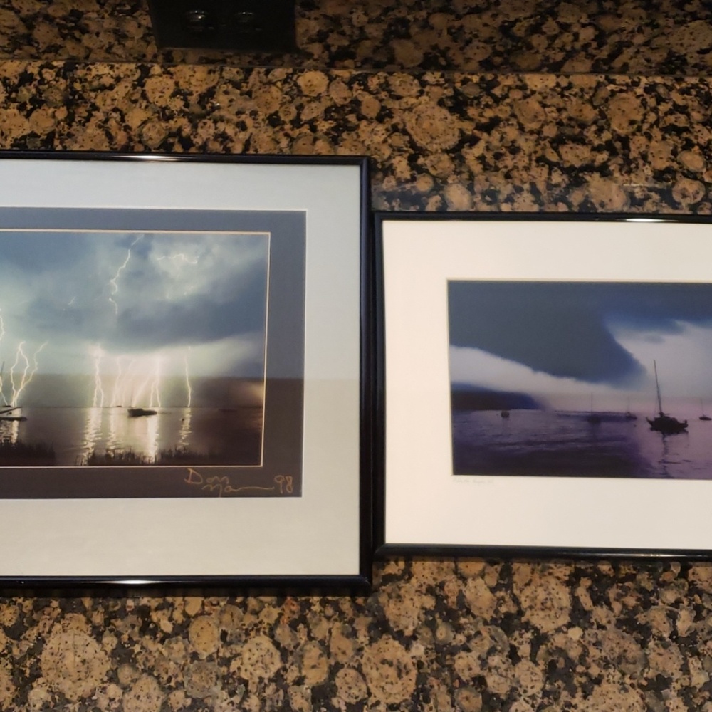 Framed Lighting Art